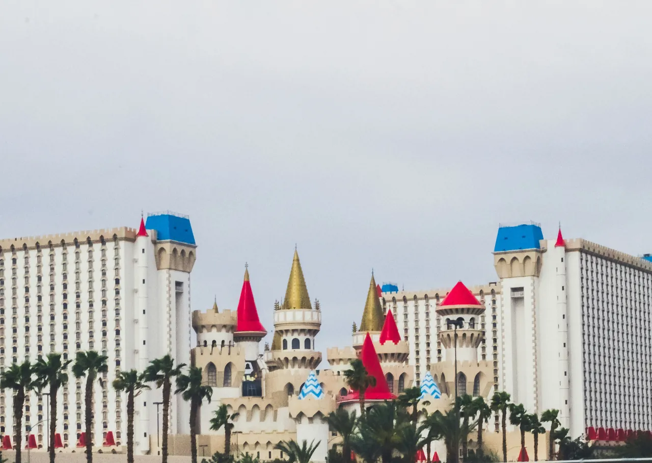 Panoramic view of Las Vegas.