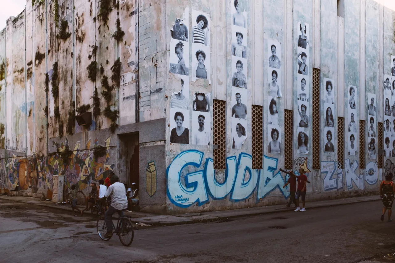 A graphitti wall. Photo by Ariil Davydov.