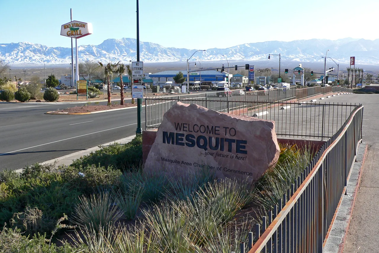 Entering Mesquite
