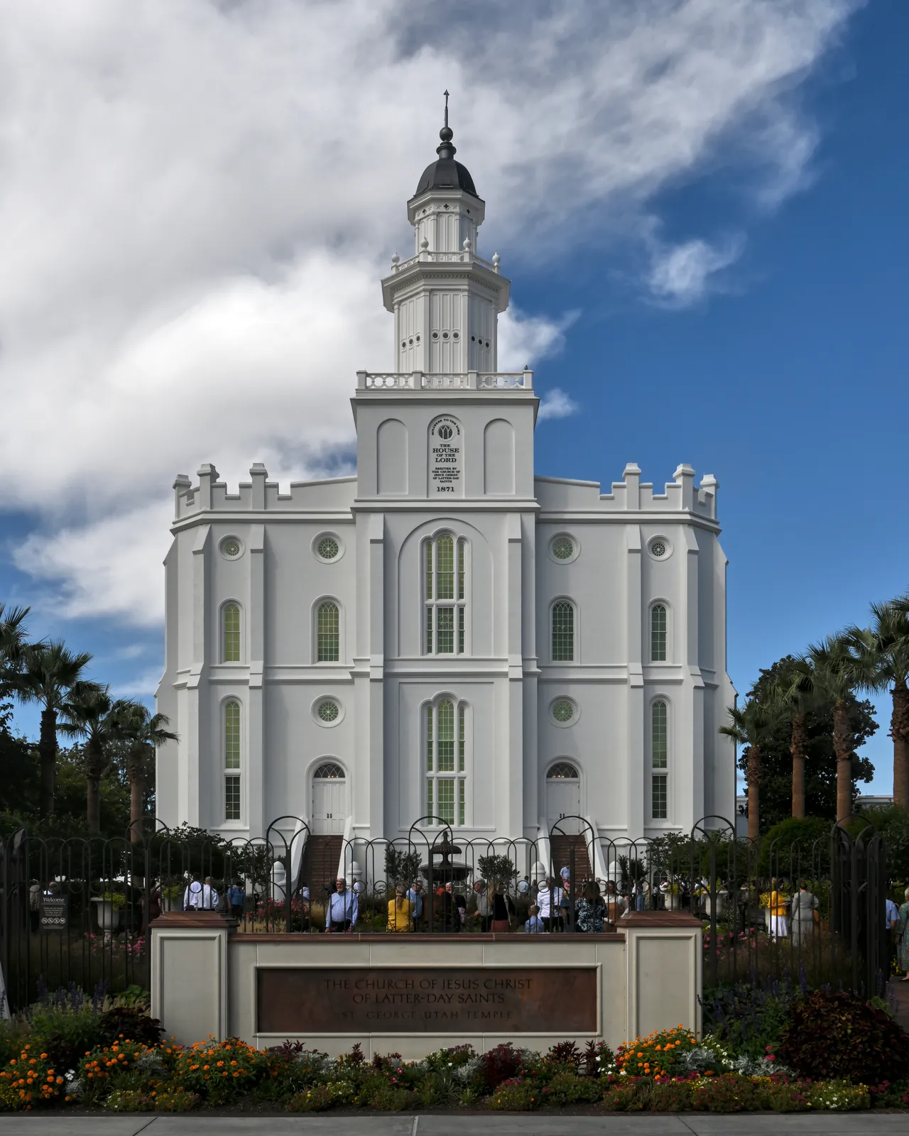 Mormon temple