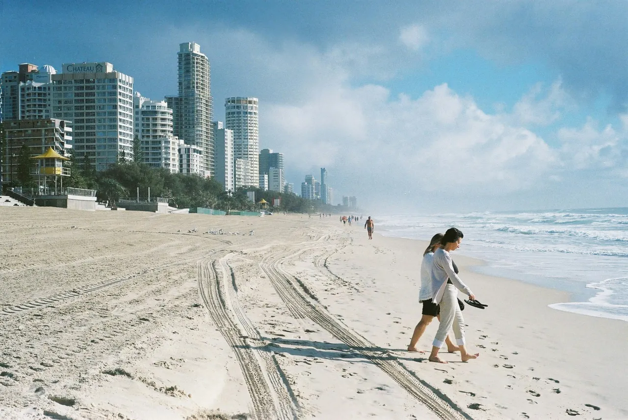A sandy beach in South Florida. Photo by Faris Kassim.