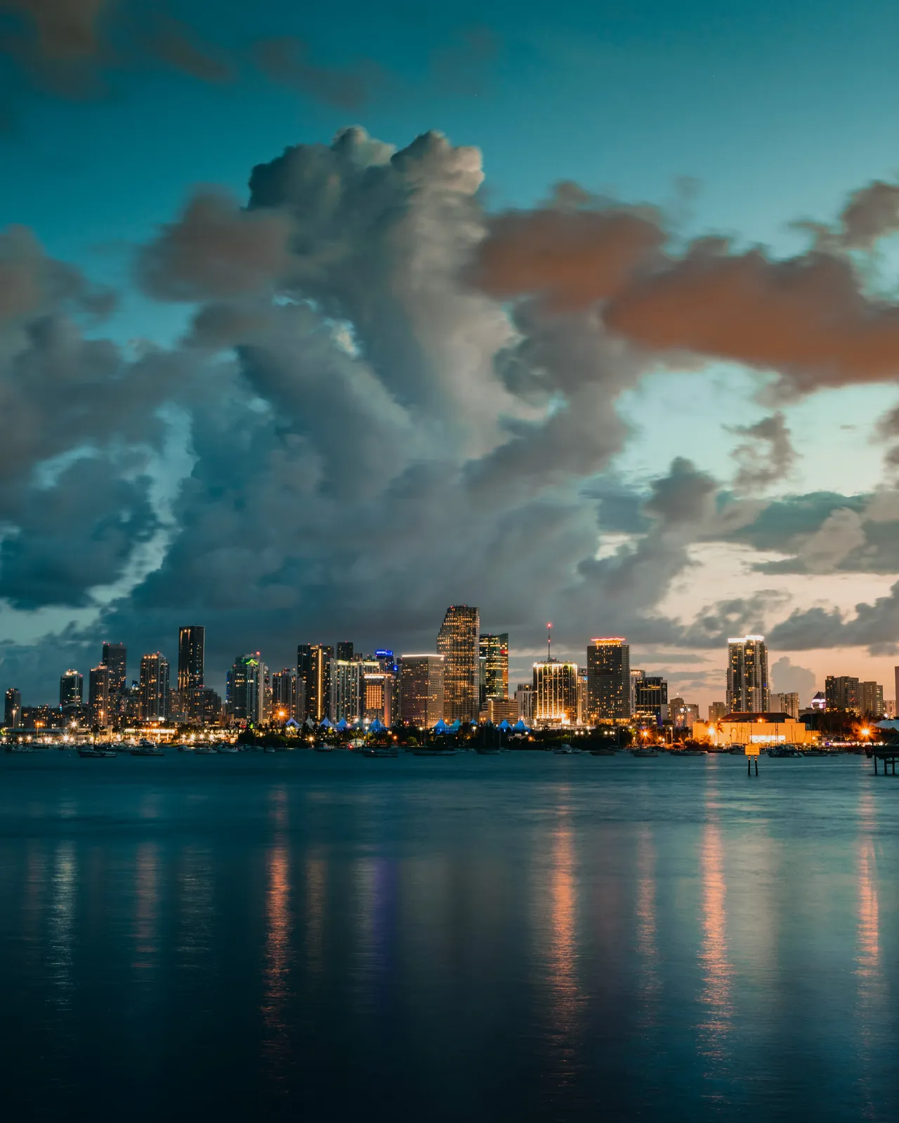 A view of the city from the ocean. Photo by Gautier Salles.